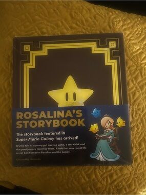 Nintendo Rosalina's Storybook - Black & Gold Cover